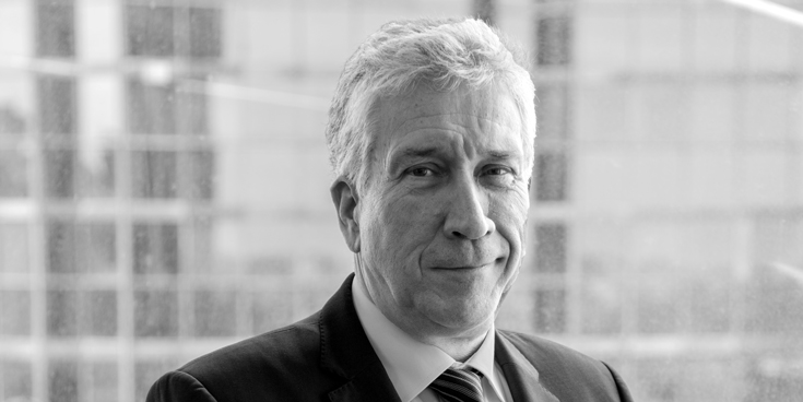 Portrait of Pierre Gibeault, Managing Director and Head of Real Estate Investments