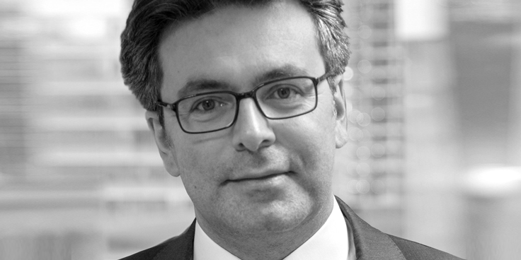 Portrait of Simon Marc, Managing Director and Head of the Private Equity Group
